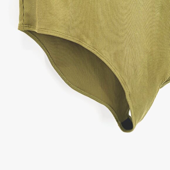 Girlfriend Collective Ava Bateau Long Sleeve Bodysuit - Picture 3 of 10